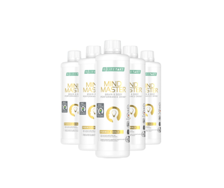 Set de 5 Bouteilles Mind Master Gold
